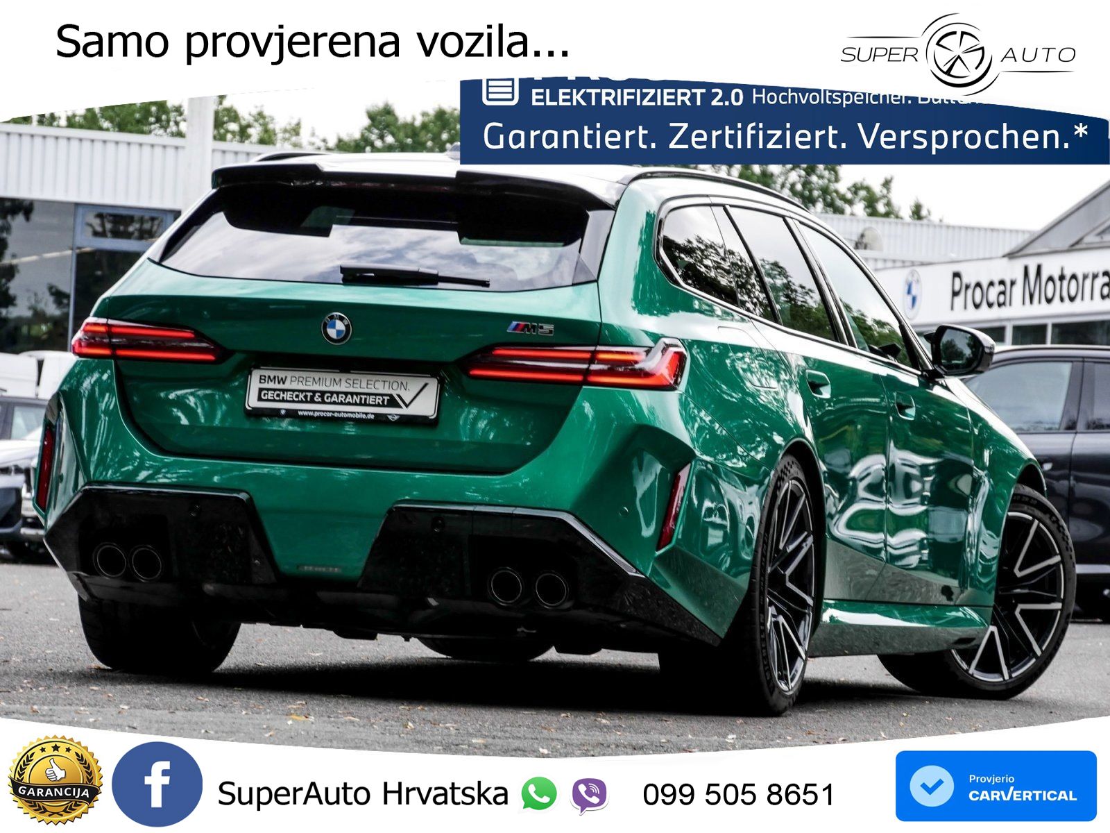 BMW M5 Touring 4.4 V8 (727 KS) xDrive Steptronic M Sport LED+GR SJED+ACC