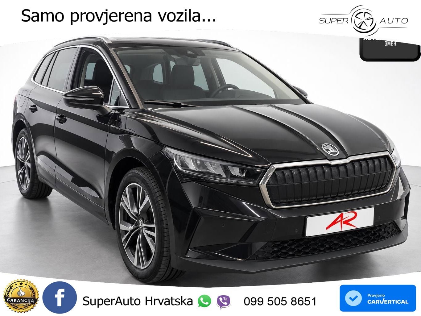 Škoda Enyaq iV 80x 82 kWh (265 KS) AWD Suite LED+GR SJED+ACC
