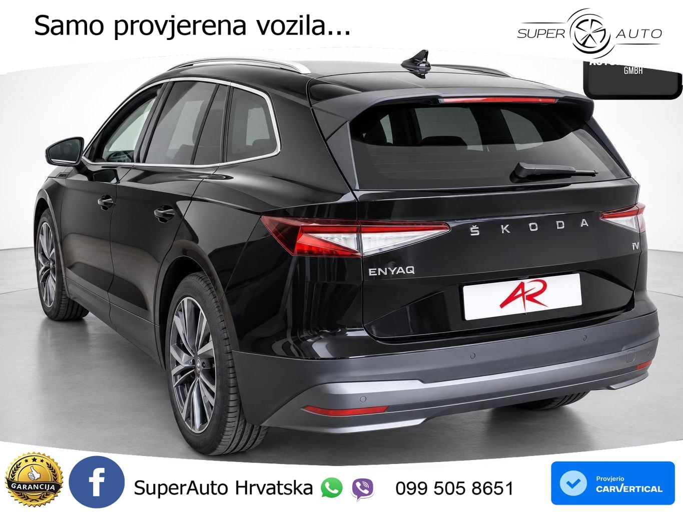 Škoda Enyaq iV 80x 82 kWh (265 KS) AWD Suite LED+GR SJED+ACC