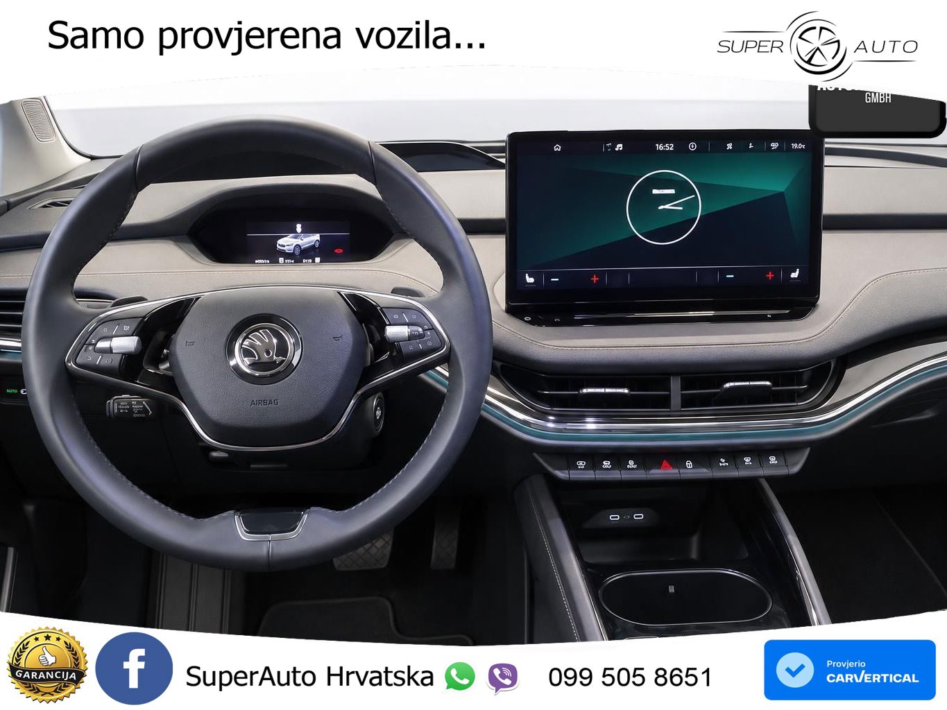 Škoda Enyaq iV 80x 82 kWh (265 KS) AWD Suite LED+GR SJED+ACC
