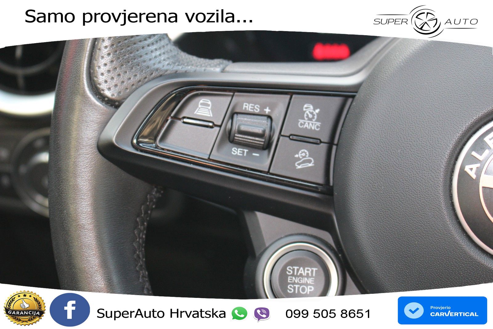 Alfa Romeo Stelvio 2.2 MultiJet II (210 KS) Q4 Automatic LED+GR SJED+ACC