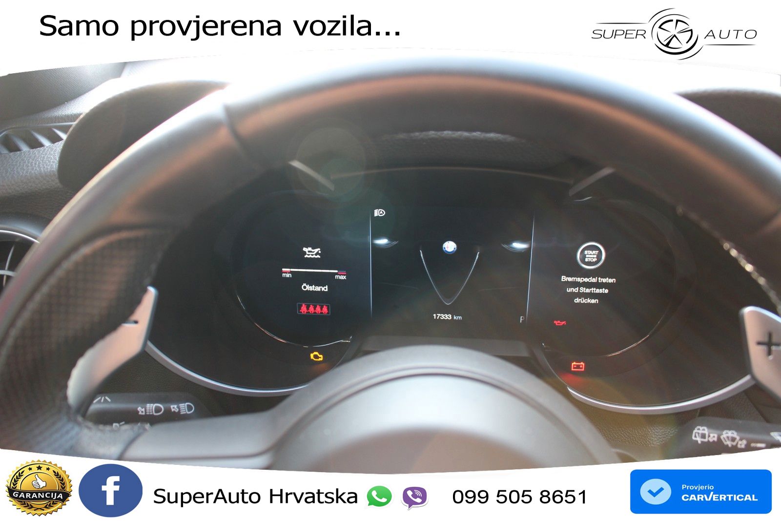 Alfa Romeo Stelvio 2.2 MultiJet II (210 KS) Q4 Automatic LED+GR SJED+ACC