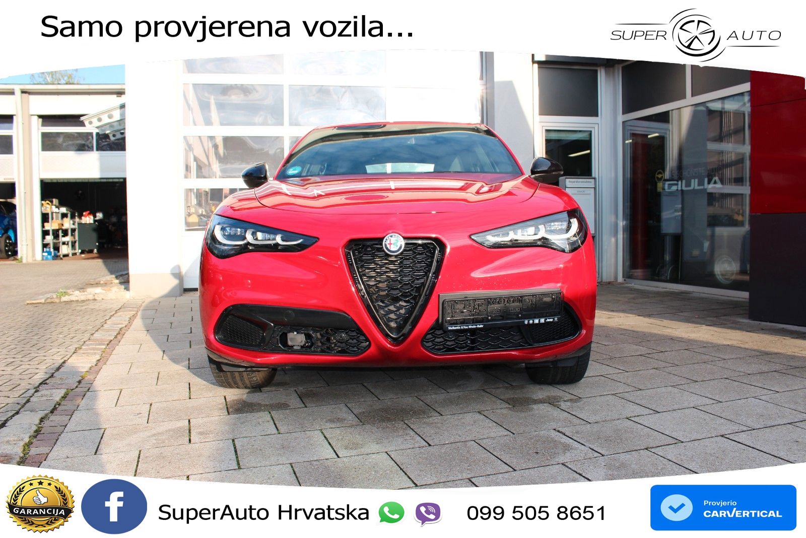 Alfa Romeo Stelvio 2.2 MultiJet II (210 KS) Q4 Automatic LED+GR SJED+ACC