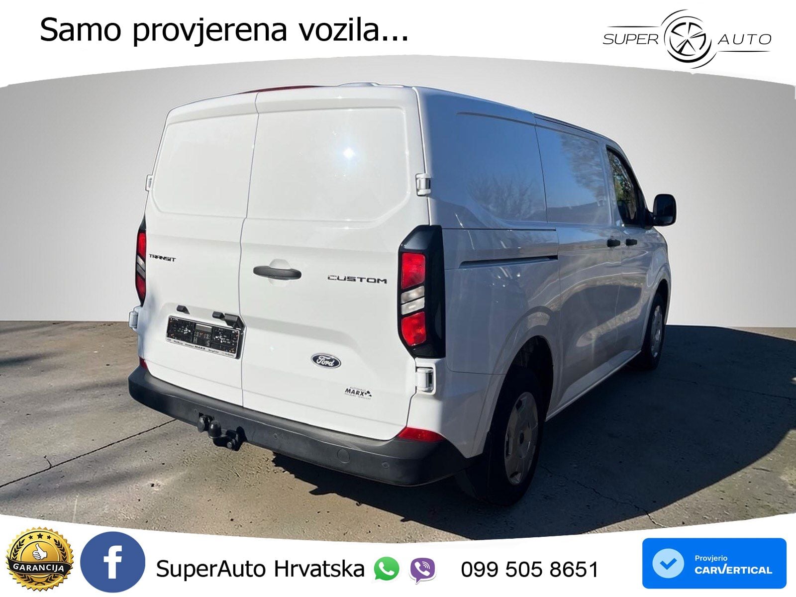 Ford Transit Custom Kasten 280 L1 Trend FGS 3-4 Jahr 110 KS