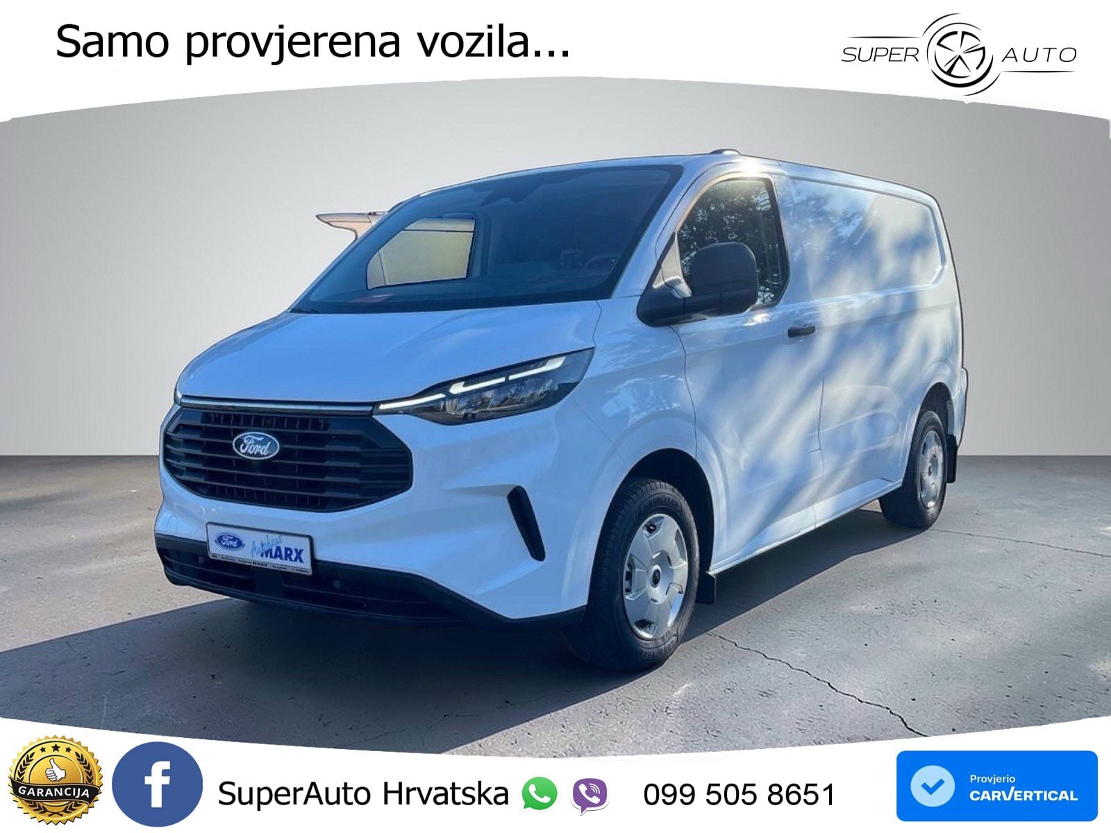 Ford Transit Custom Kasten 280 L1 Trend FGS 3-4 Jahr 110 KS