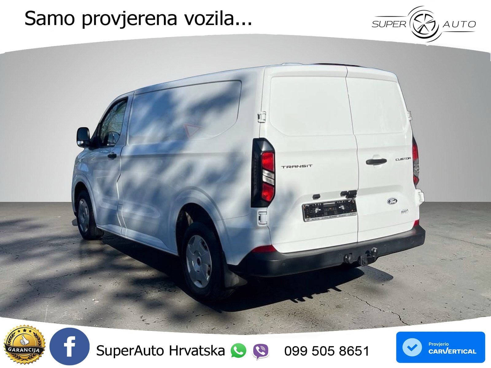 Ford Transit Custom Kasten 280 L1 Trend FGS 3-4 Jahr 110 KS