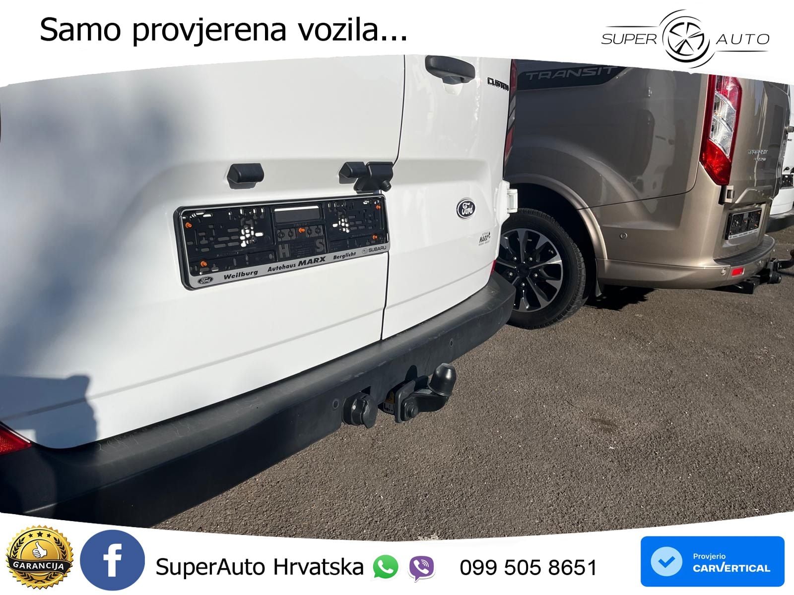 Ford Transit Custom Kasten 280 L1 Trend FGS 3-4 Jahr 110 KS