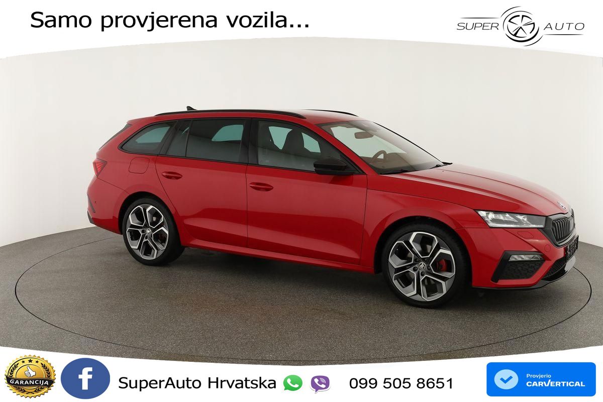 Škoda Octavia Combi RS 2.0 TDI (200 KS) 4x4 DSG LED+GR SJED+ACC