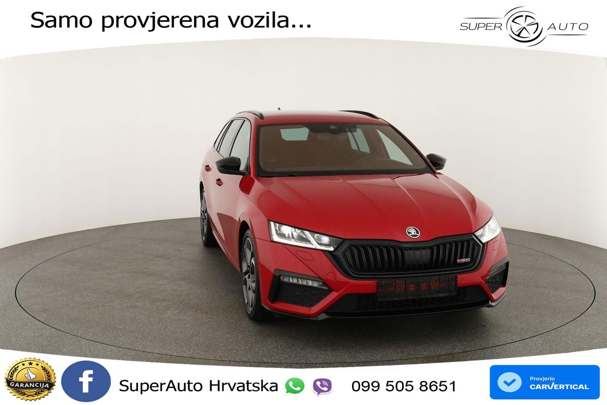 Škoda Octavia Combi RS 2.0 TDI (200 KS) 4x4 DSG LED+GR SJED+ACC