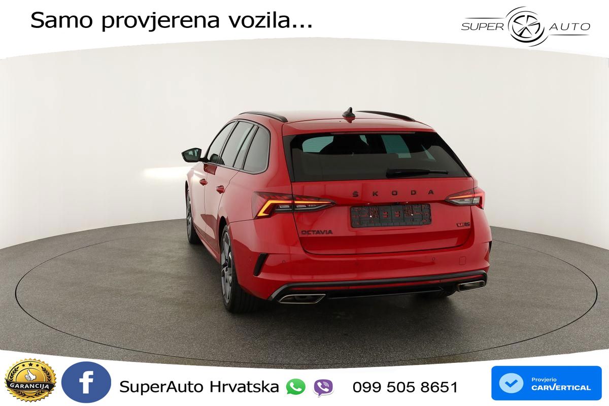 Škoda Octavia Combi RS 2.0 TDI (200 KS) 4x4 DSG LED+GR SJED+ACC