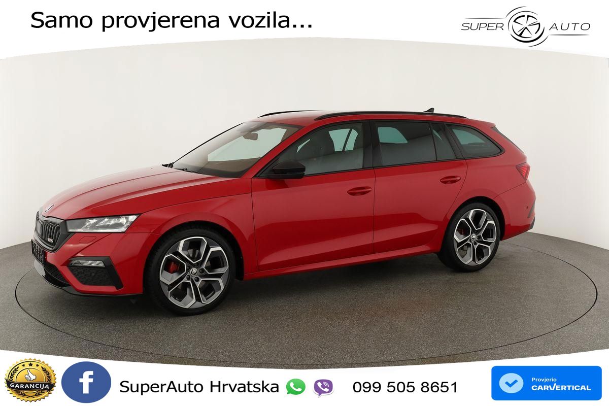 Škoda Octavia Combi RS 2.0 TDI (200 KS) 4x4 DSG LED+GR SJED+ACC