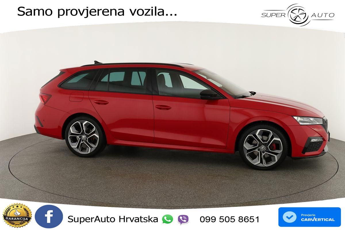 Škoda Octavia Combi RS 2.0 TDI (200 KS) 4x4 DSG LED+GR SJED+ACC