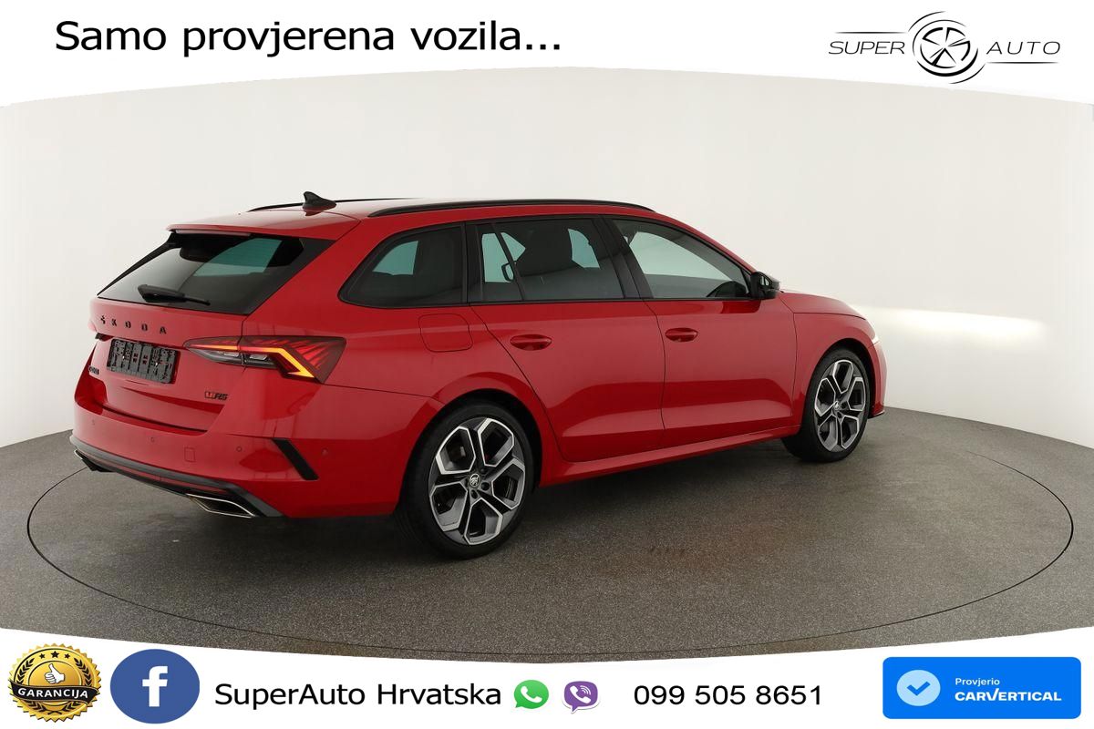 Škoda Octavia Combi RS 2.0 TDI (200 KS) 4x4 DSG LED+GR SJED+ACC