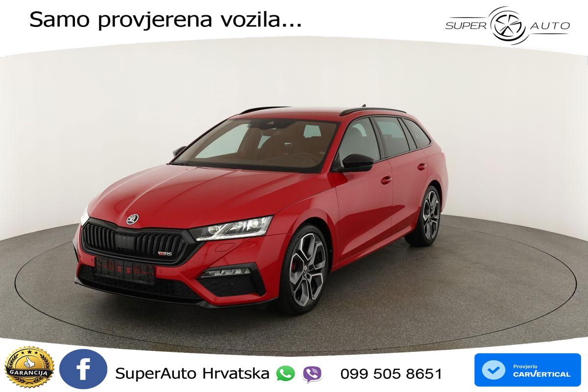 Škoda Octavia Combi RS 2.0 TDI (200 KS) 4x4 DSG LED+GR SJED+ACC