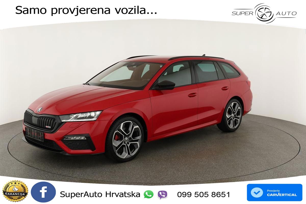 Škoda Octavia Combi RS 2.0 TDI (200 KS) 4x4 DSG LED+GR SJED+ACC