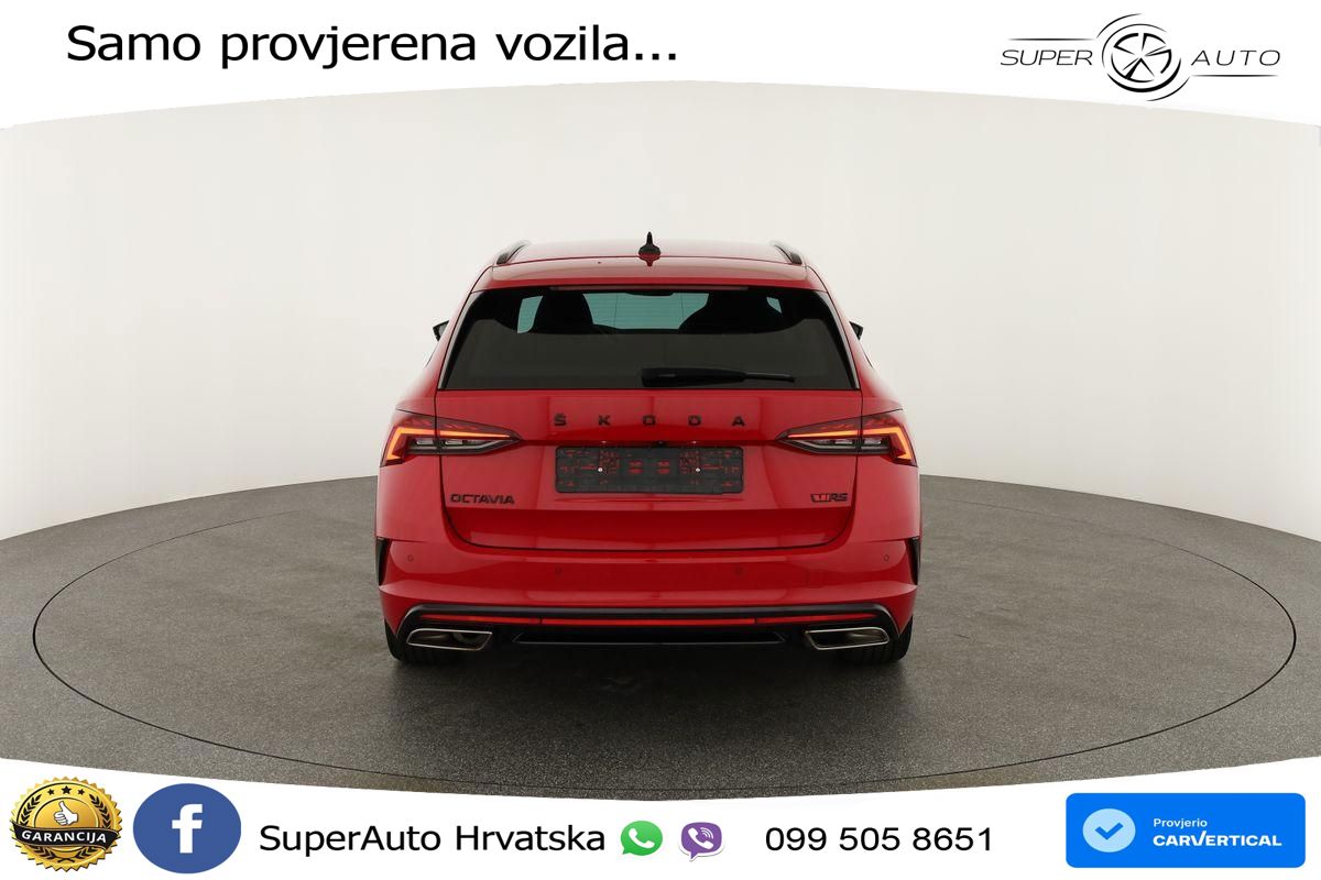 Škoda Octavia Combi RS 2.0 TDI (200 KS) 4x4 DSG LED+GR SJED+ACC