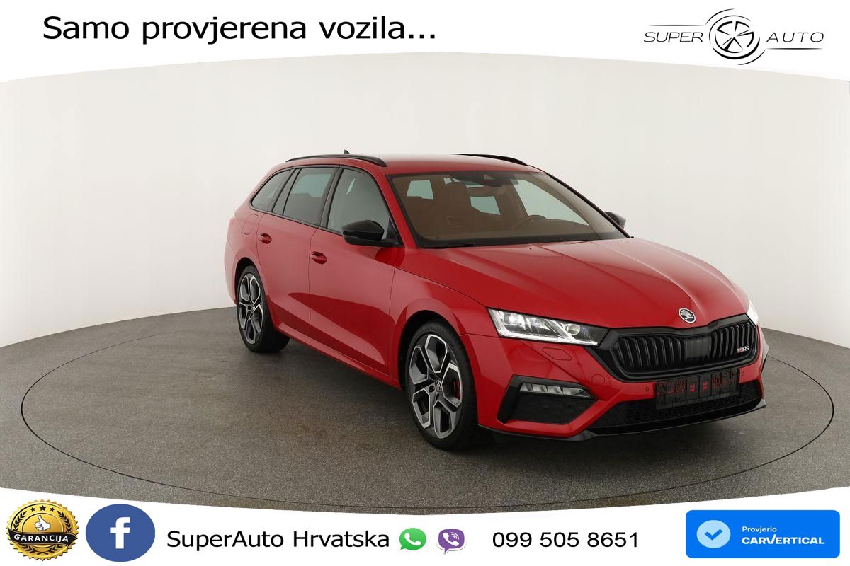 Škoda Octavia Combi RS 2.0 TDI (200 KS) 4x4 DSG LED+GR SJED+ACC