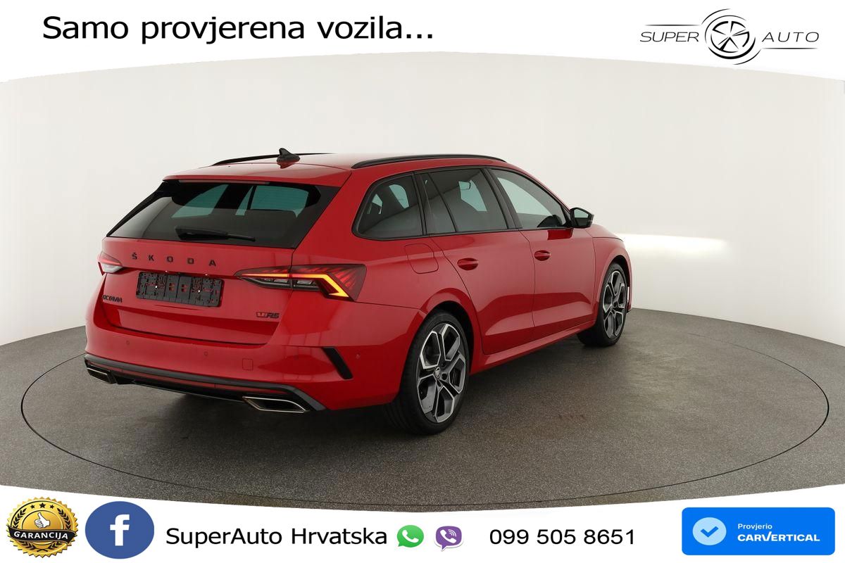 Škoda Octavia Combi RS 2.0 TDI (200 KS) 4x4 DSG LED+GR SJED+ACC