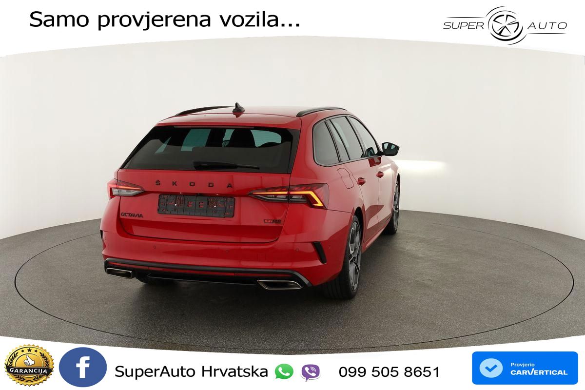 Škoda Octavia Combi RS 2.0 TDI (200 KS) 4x4 DSG LED+GR SJED+ACC