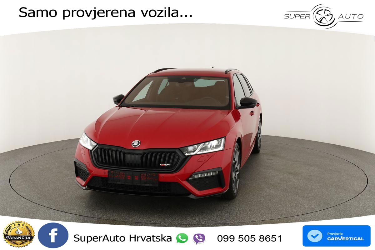 Škoda Octavia Combi RS 2.0 TDI (200 KS) 4x4 DSG LED+GR SJED+ACC