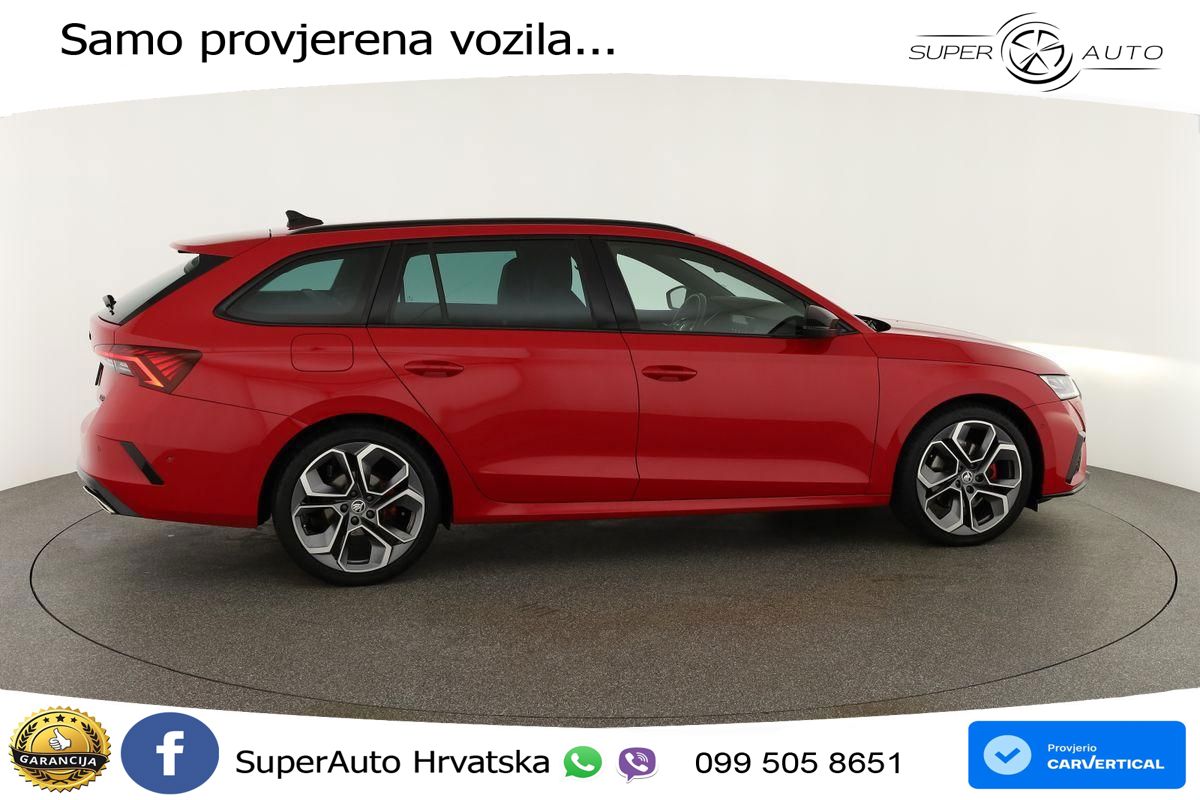 Škoda Octavia Combi RS 2.0 TDI (200 KS) 4x4 DSG LED+GR SJED+ACC