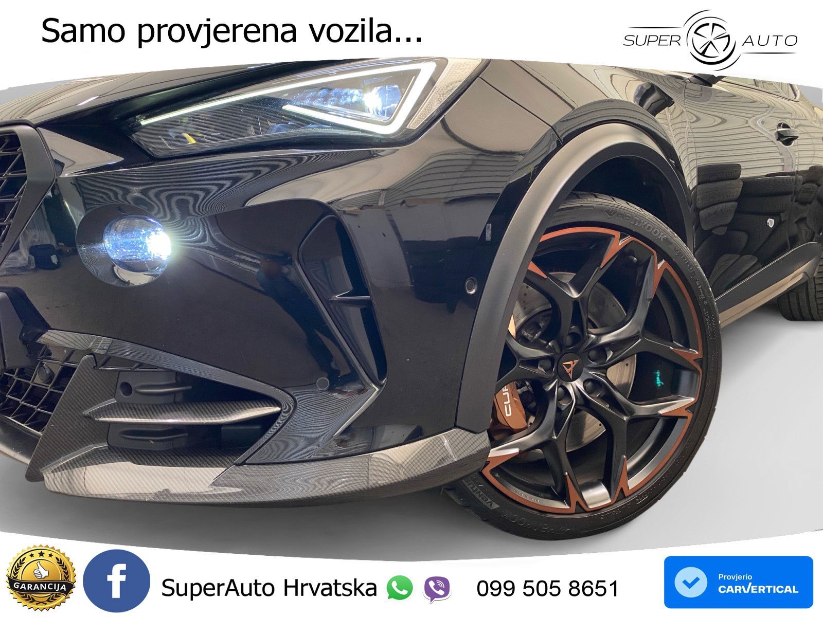 Cupra Formentor VZ5 2.5 TSI (390 KS) 4Drive DSG LED+GR SJED+ACC