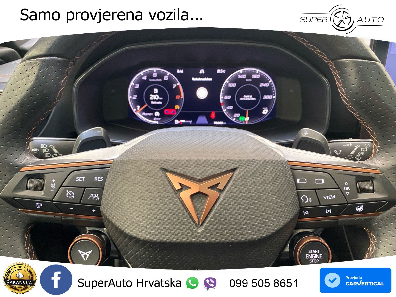 Cupra Formentor VZ5 2.5 TSI (390 KS) 4Drive DSG LED+GR SJED+ACC