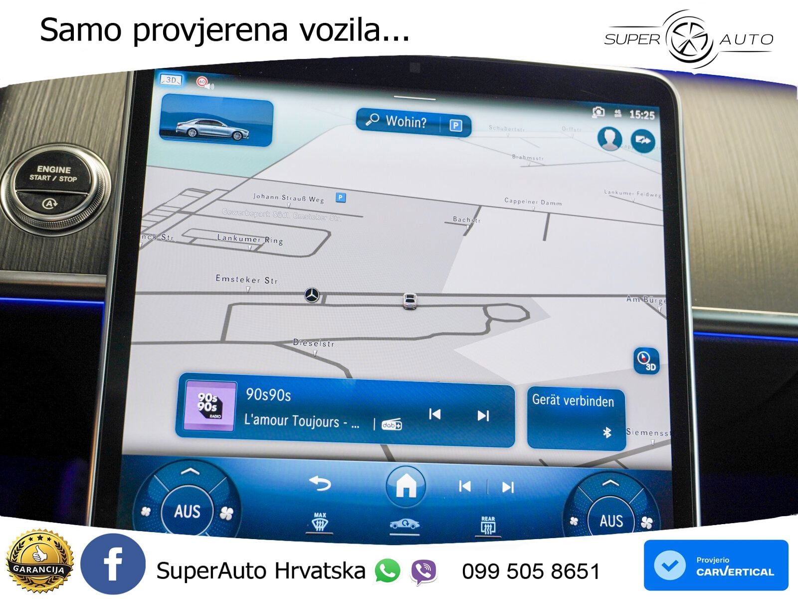 Mercedes S 450d (367 KS) EQ Boost 4MATIC 9G-TRONIC AMG ACC+HEAD+4xGR SJED+360+PANO