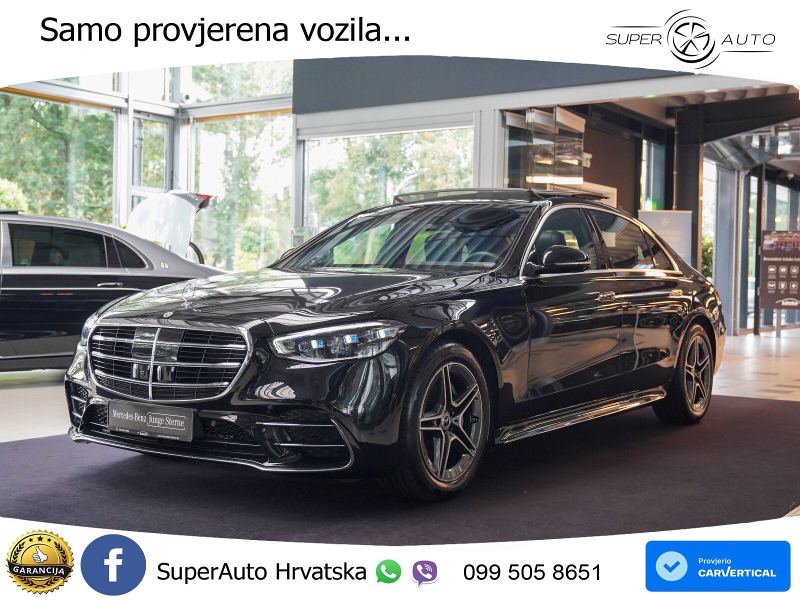 Mercedes S 450d (367 KS) EQ Boost 4MATIC 9G-TRONIC AMG ACC+HEAD+4xGR SJED+360+PANO