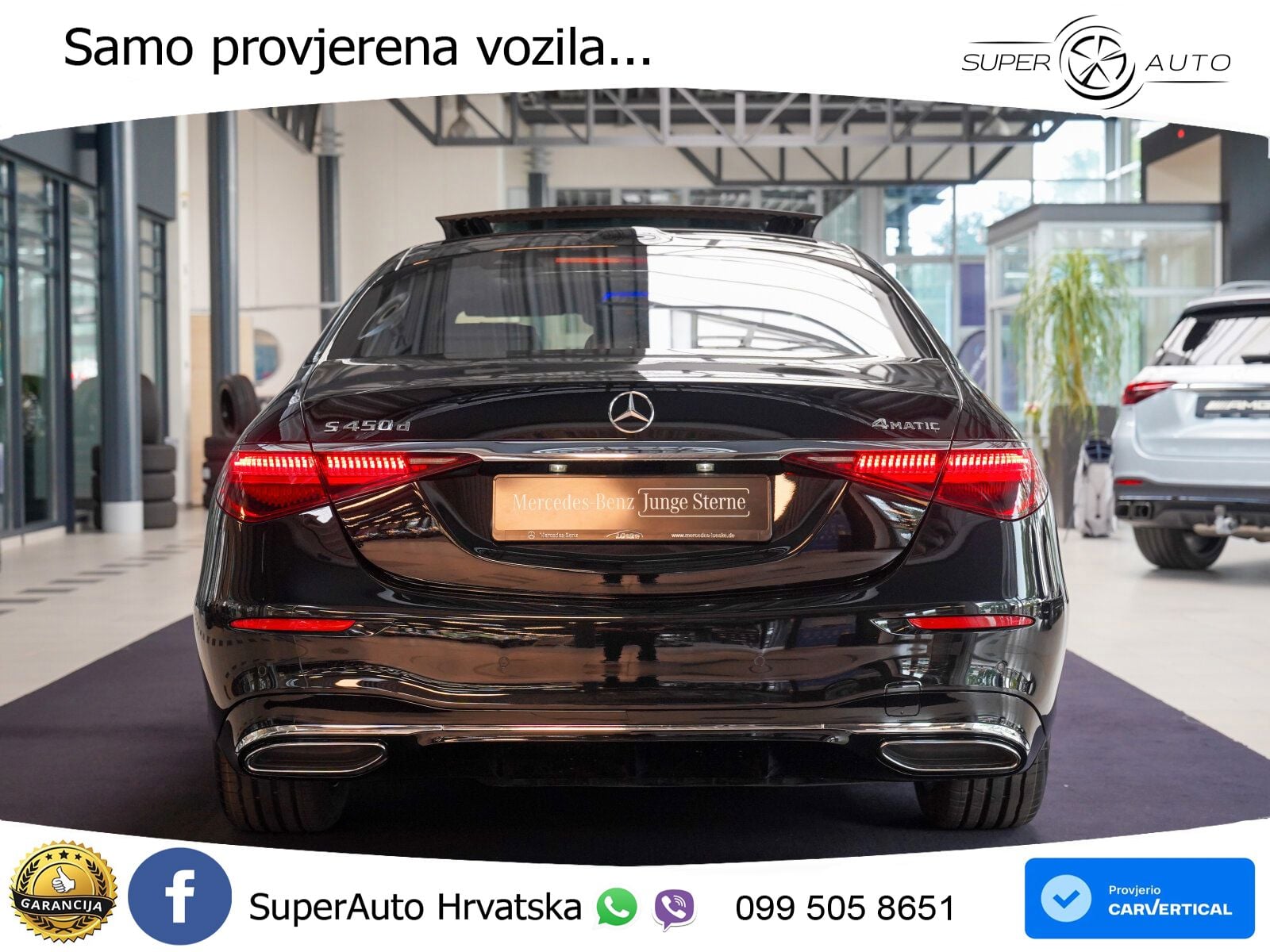 Mercedes S 450d (367 KS) EQ Boost 4MATIC 9G-TRONIC AMG ACC+HEAD+4xGR SJED+360+PANO