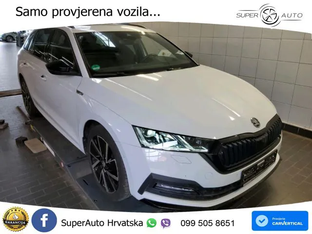 Škoda Octavia Combi iV 1.4 TSI (204 KS) DSG SportLine MATRIX+GR SJED+KAM