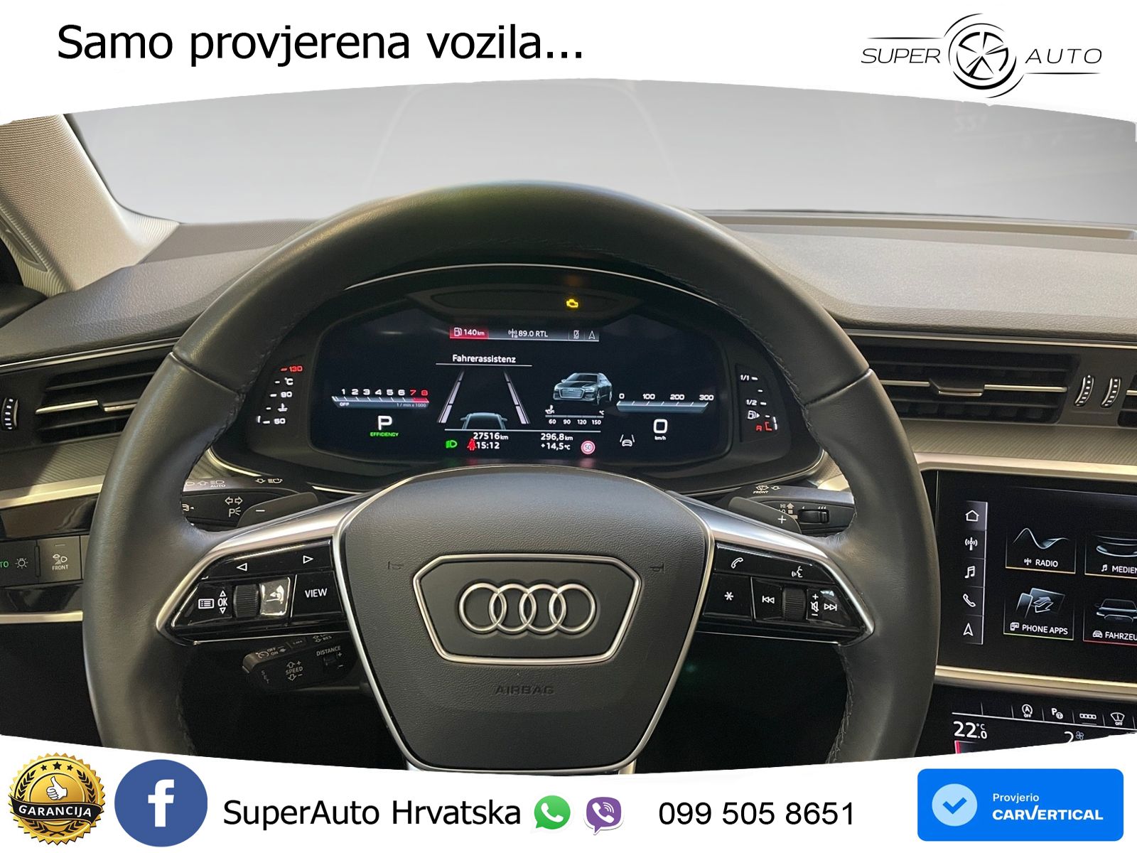Audi A6 45 TFSI (265 KS) quattro ultra S tronic LED+GR SJED+ACC