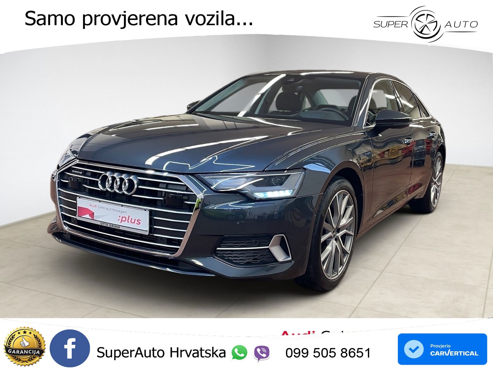 Audi A6 45 TFSI (265 KS) quattro ultra S tronic LED+GR SJED+ACC