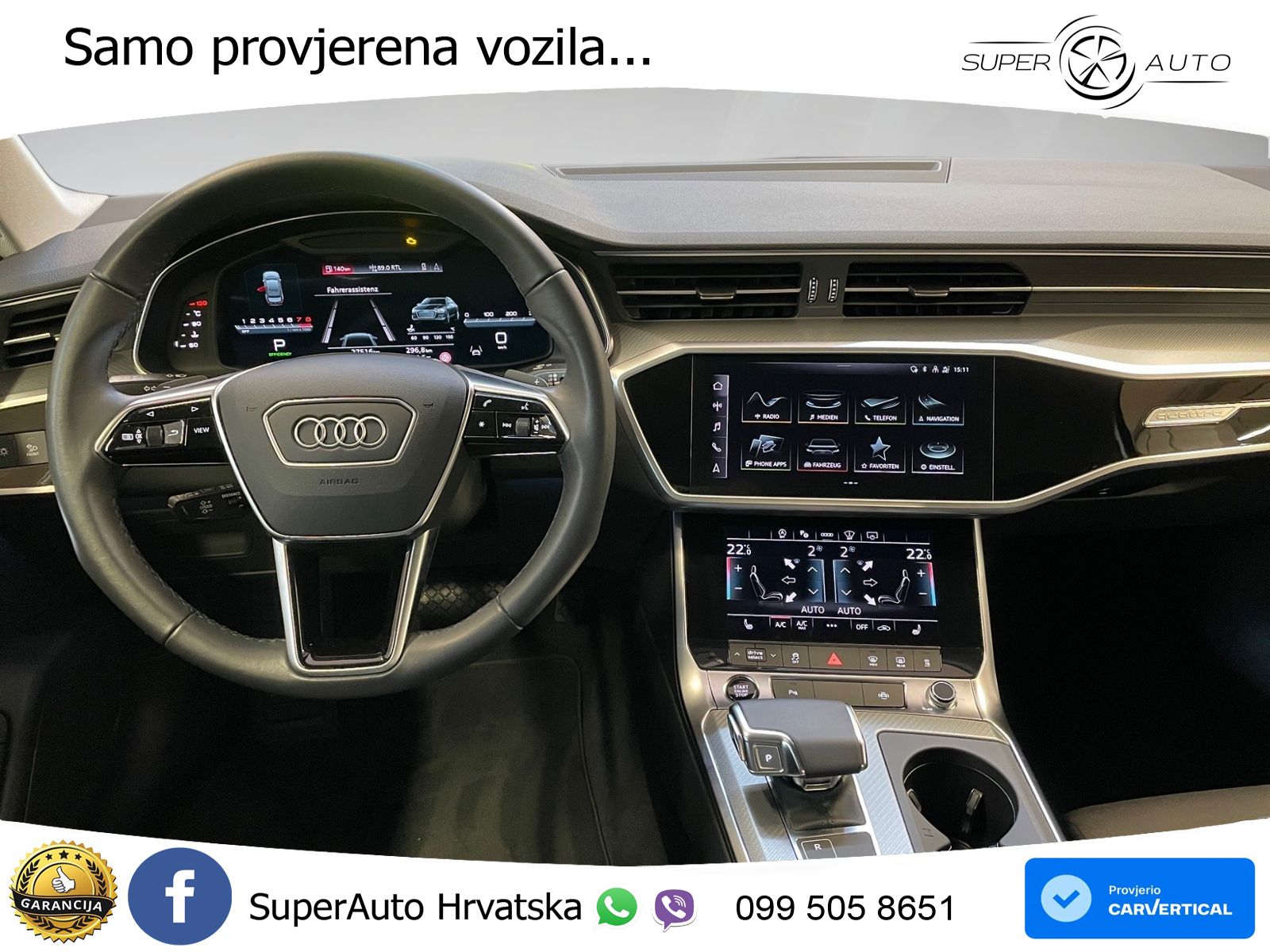 Audi A6 45 TFSI (265 KS) quattro ultra S tronic LED+GR SJED+ACC
