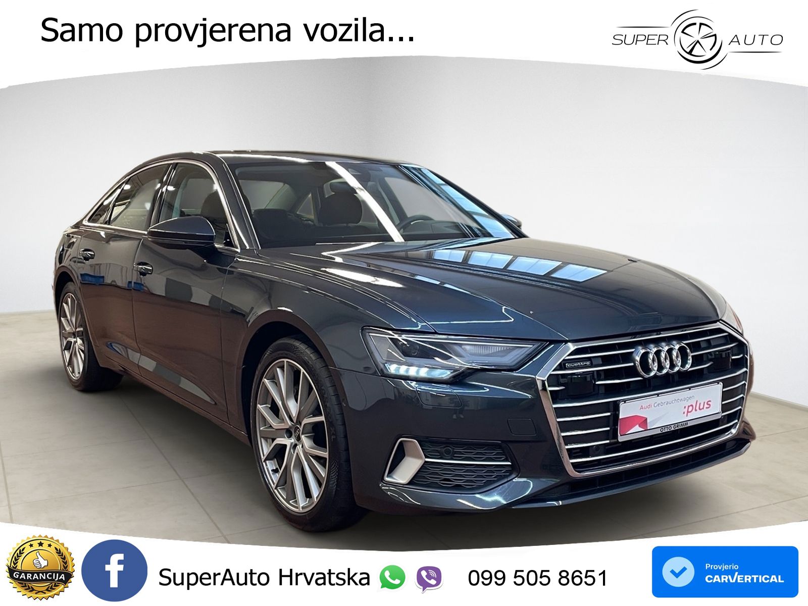 Audi A6 45 TFSI (265 KS) quattro ultra S tronic LED+GR SJED+ACC