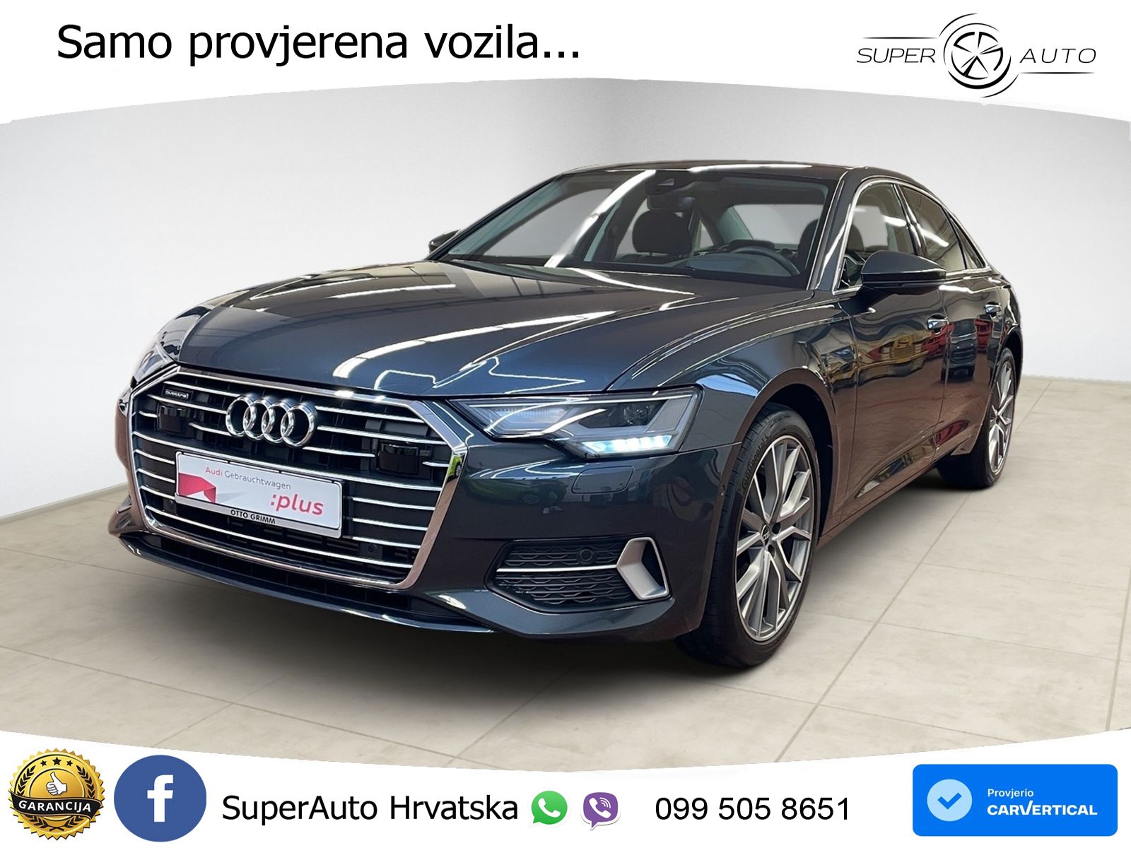 Audi A6 45 TFSI (265 KS) quattro ultra S tronic LED+GR SJED+ACC