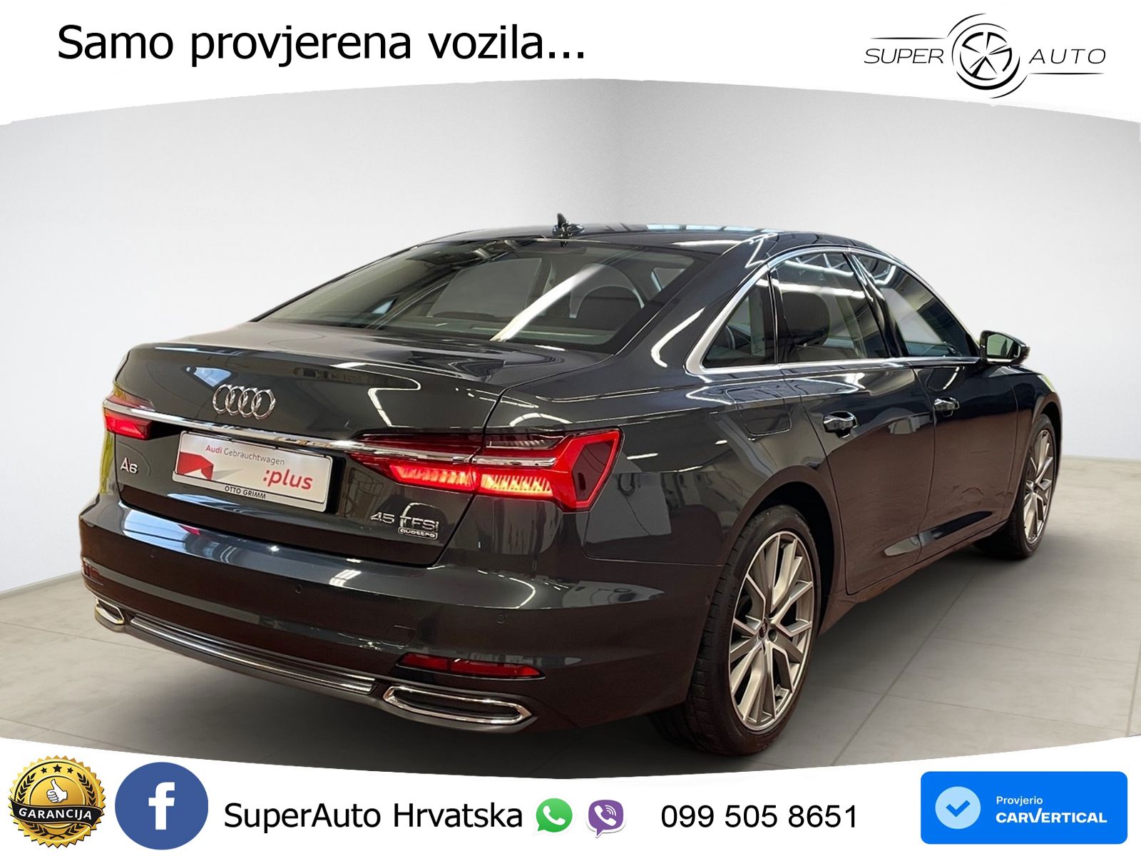 Audi A6 45 TFSI (265 KS) quattro ultra S tronic LED+GR SJED+ACC
