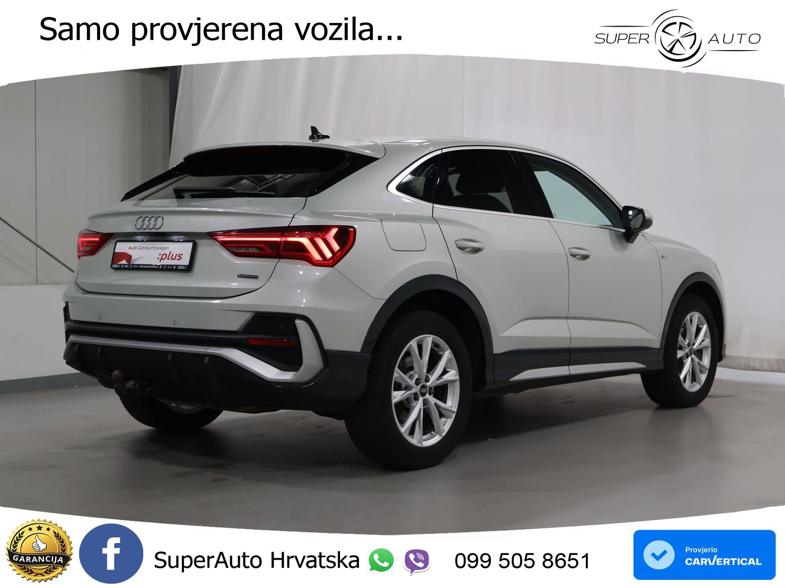 Audi Q3 II Sportback 40 TFSI (190 KS) quattro S tronic S line