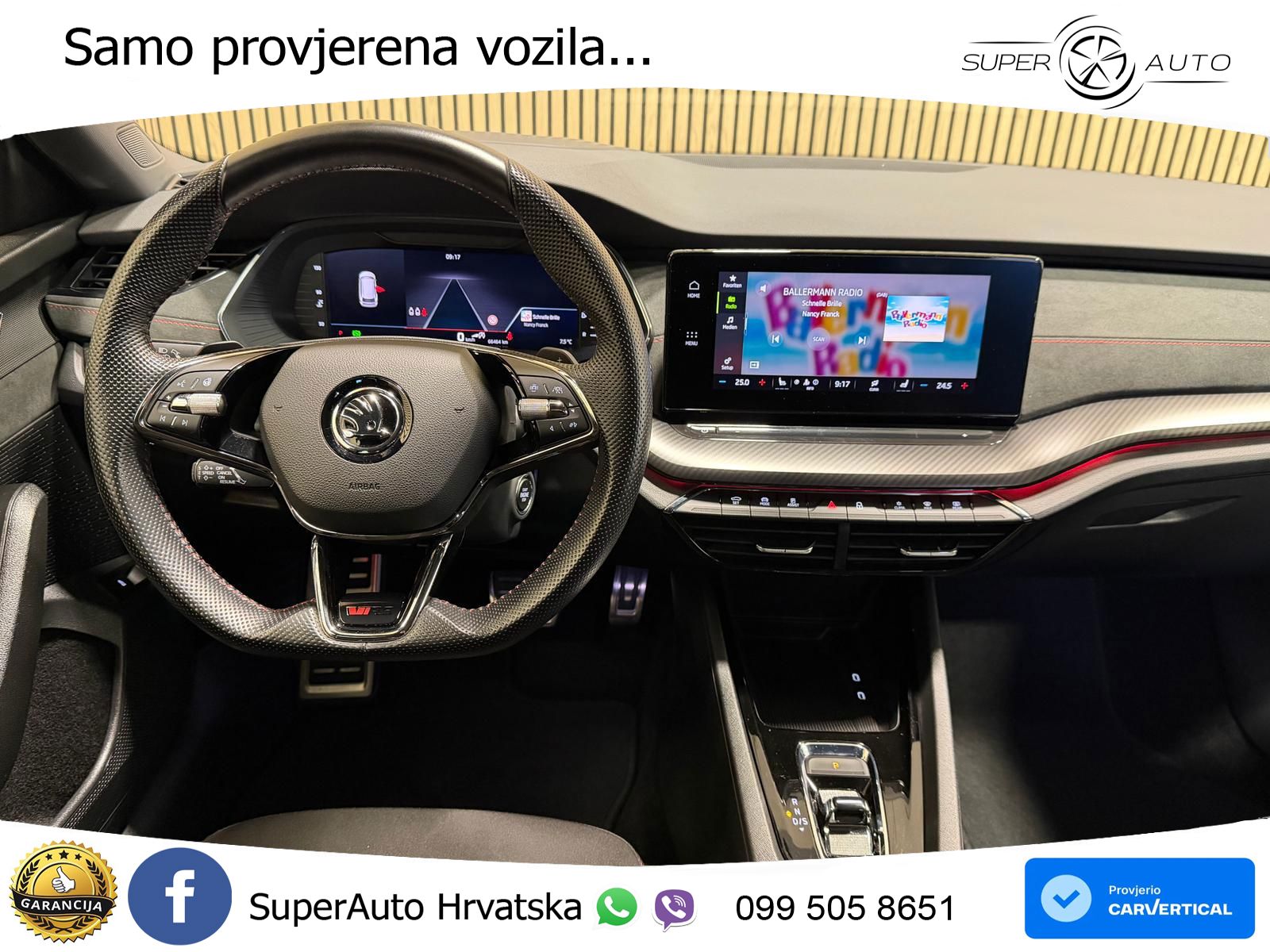 Škoda Octavia Combi RS 2.0 TDI (200 KS) DSG LED+GR SJED+ACC