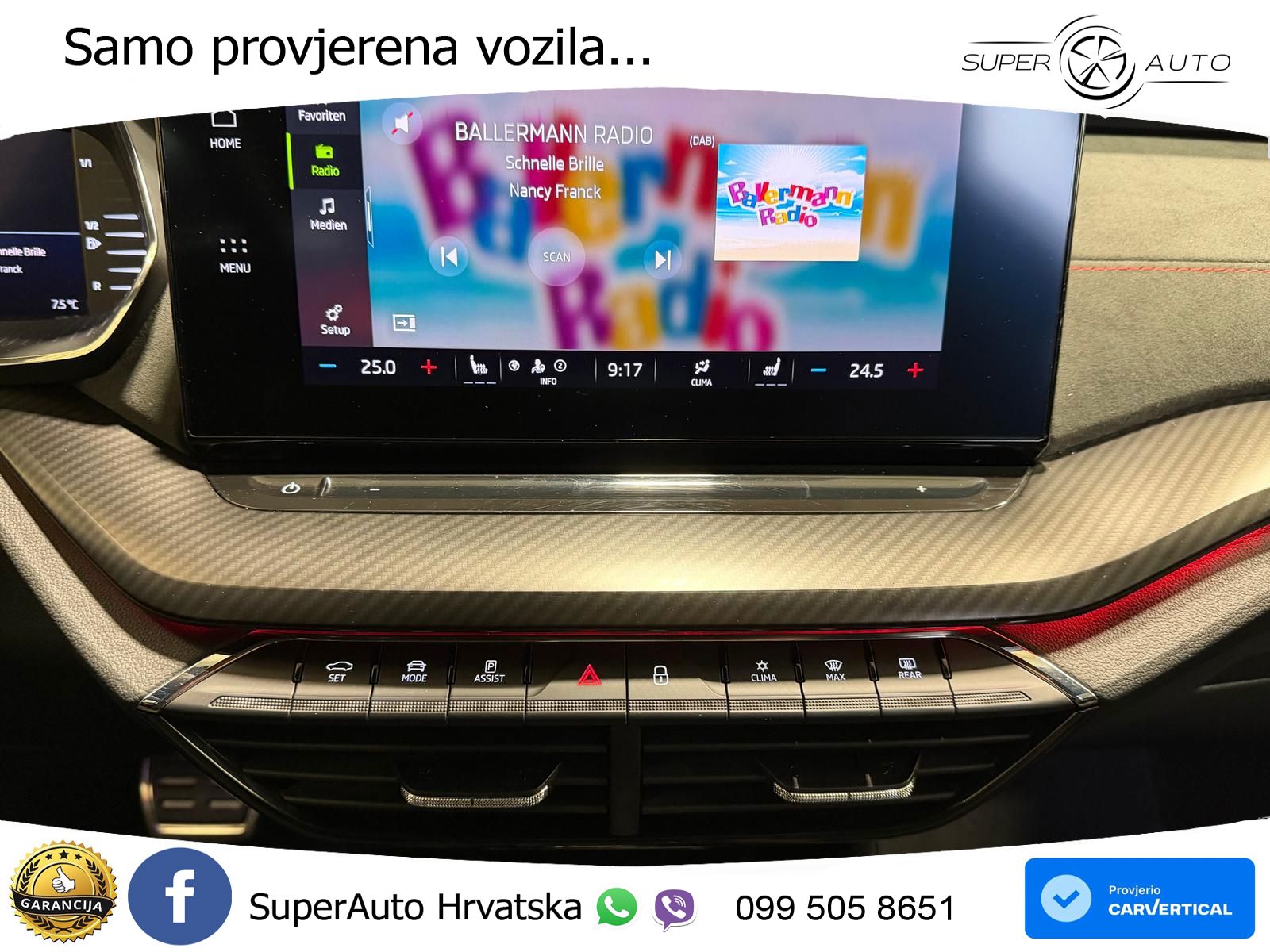 Škoda Octavia Combi RS 2.0 TDI (200 KS) DSG LED+GR SJED+ACC
