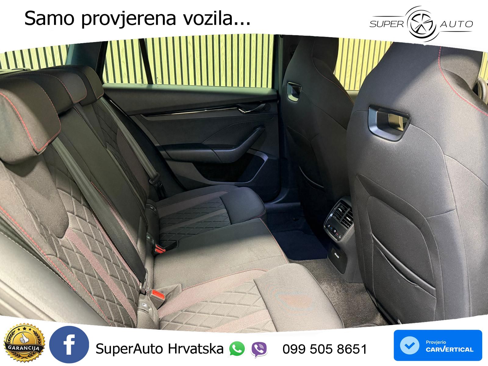 Škoda Octavia Combi RS 2.0 TDI (200 KS) DSG LED+GR SJED+ACC