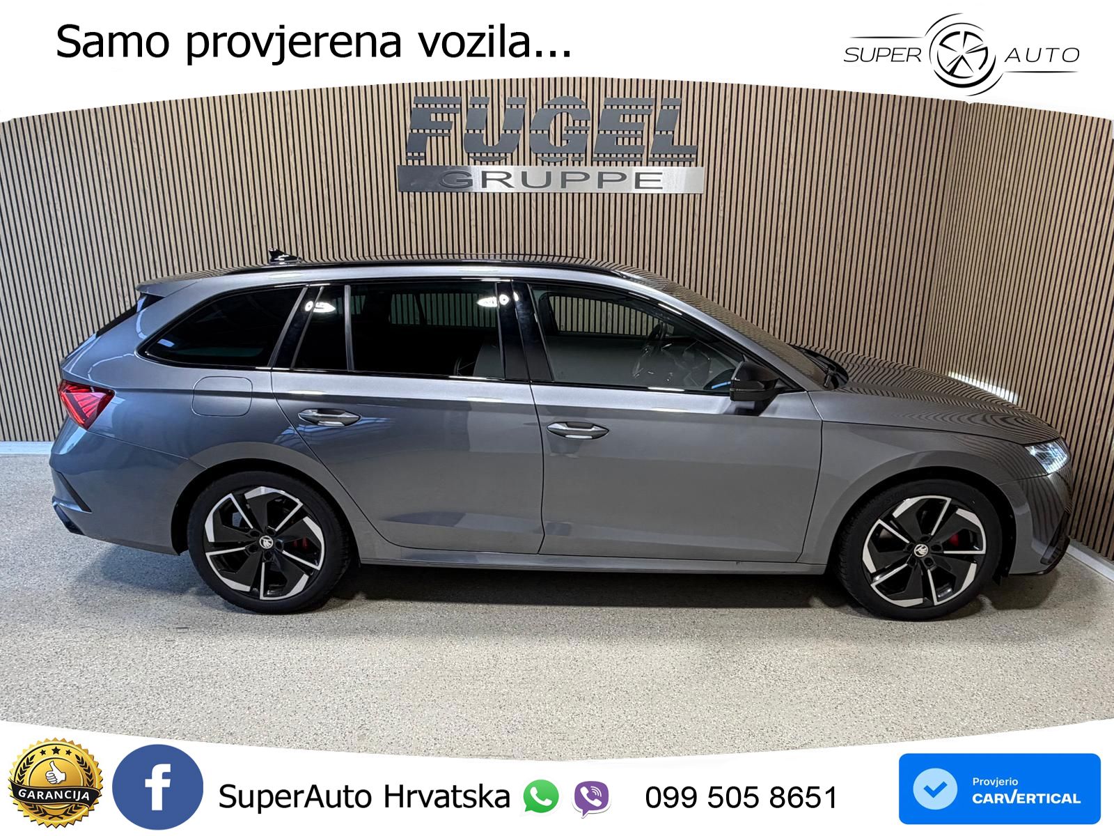 Škoda Octavia Combi RS 2.0 TDI (200 KS) DSG LED+GR SJED+ACC