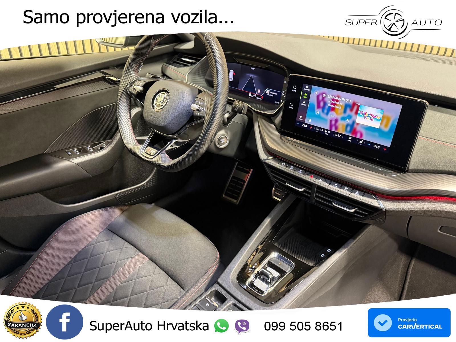Škoda Octavia Combi RS 2.0 TDI (200 KS) DSG LED+GR SJED+ACC