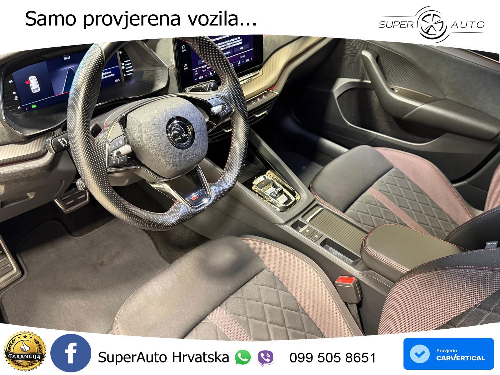 Škoda Octavia Combi RS 2.0 TDI (200 KS) DSG LED+GR SJED+ACC