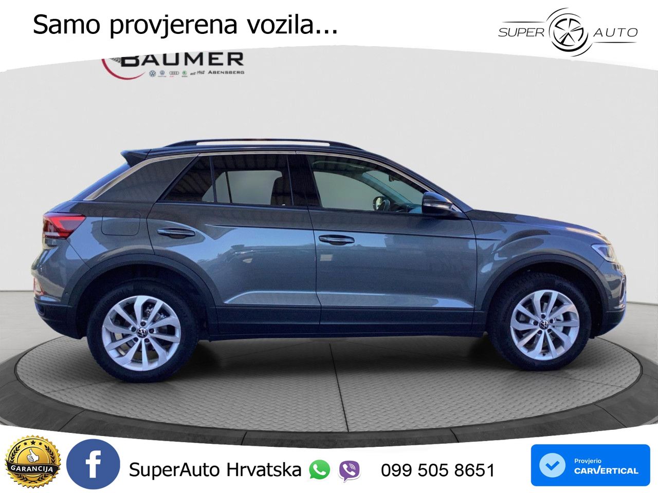 Volkswagen T-Roc 1.5 TSI (150 KS) DSG LED+GR SJED+ACC