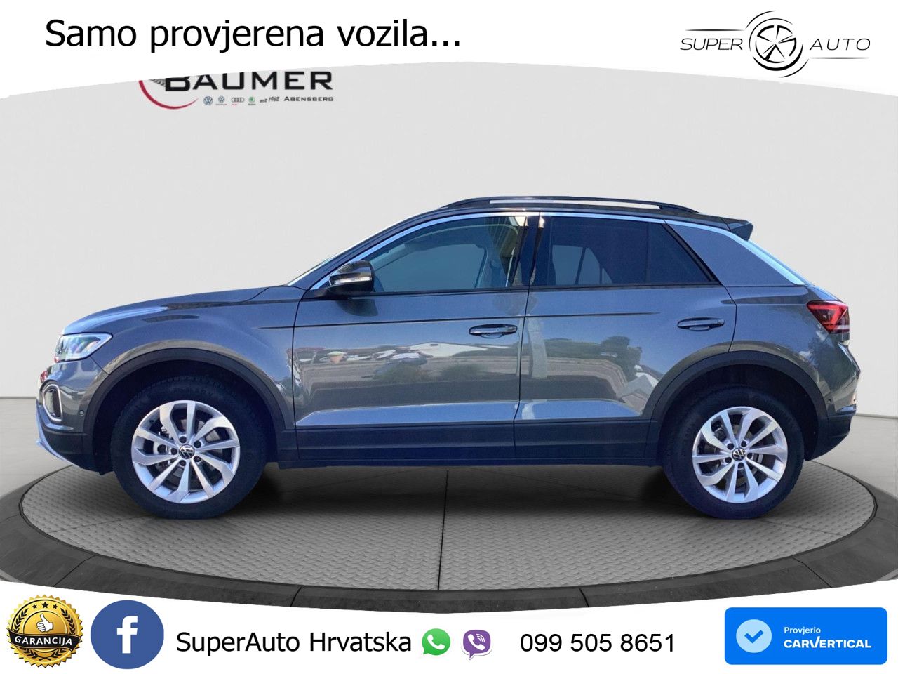 Volkswagen T-Roc 1.5 TSI (150 KS) DSG LED+GR SJED+ACC
