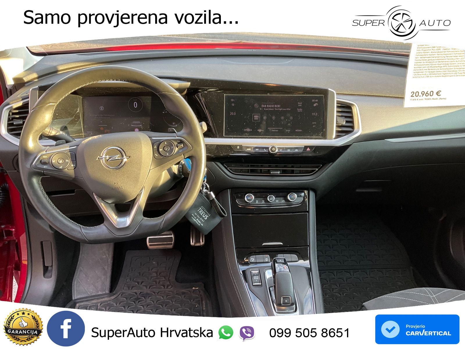 Opel Grandland 1.2i Turbo (130 KS) Automatic Elegance