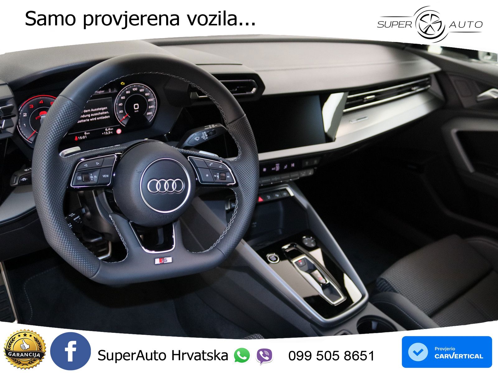 Audi A3 35 TFSI (150 KS) S tronic S line LED+GR SJED+ACC