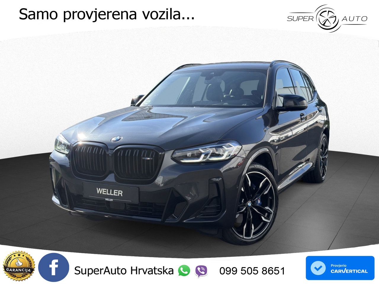BMW X3 M40d xDrive Steptronic LED+GR SJED+ACC