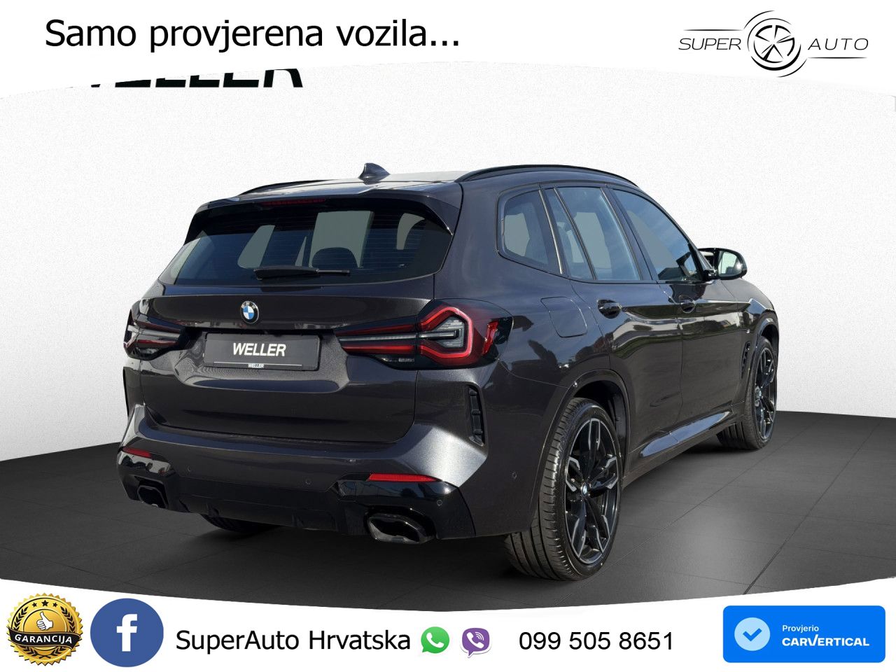 BMW X3 M40d xDrive Steptronic LED+GR SJED+ACC
